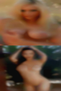 Swinging flying tits.